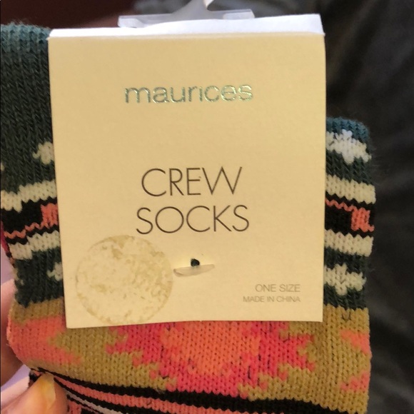 Maurice’s Crew Socks NWT - Picture 4 of 4